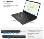 HP 14s-dq0518sa 14" Laptop - IntelÂ® CeleronÂ®, 128 GB eMMC, Black