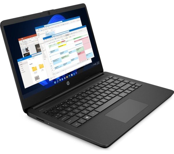 HP 14s-dq0518sa 14" Laptop - IntelÂ® CeleronÂ®, 128 GB eMMC, Black