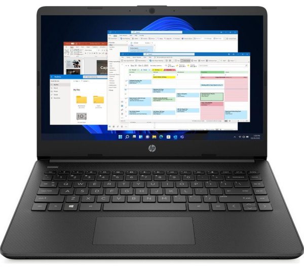 HP 14s-dq0518sa 14" Laptop - IntelÂ® CeleronÂ®, 128 GB eMMC, Black