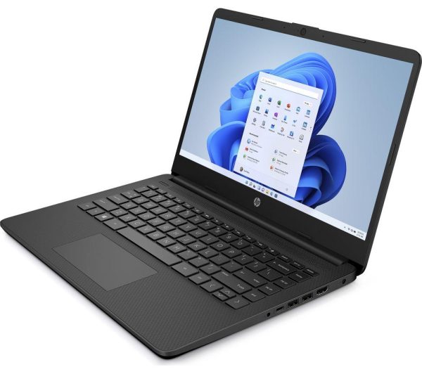 HP 14s-dq0518sa 14" Laptop - IntelÂ® CeleronÂ®, 128 GB eMMC, Black