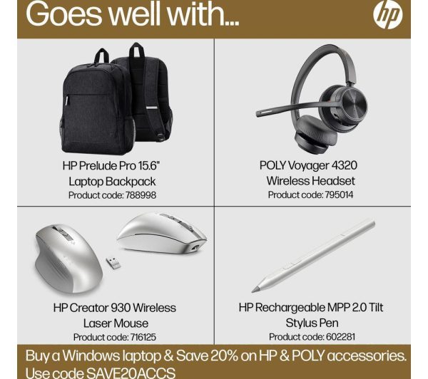 HP ENVY x360 15.6" 2 in 1 Laptop - AMD Ryzen 5, 512 GB SSD, Black