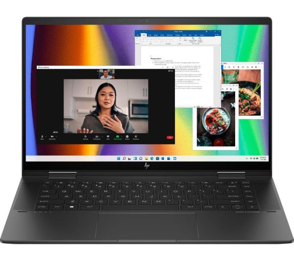HP ENVY x360 15.6" 2 in 1 Laptop - AMD Ryzen 5, 512 GB SSD, Black