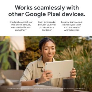 GOOGLE Pixel 11" Tablet - 128 GB, Porcelain
