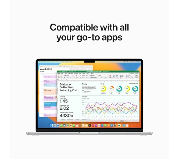 APPLE MacBook Air 15.3" (2023) - M2, 256 GB SSD, Silver