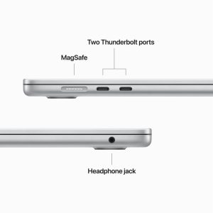 APPLE MacBook Air 15.3" (2023) - M2, 256 GB SSD, Silver