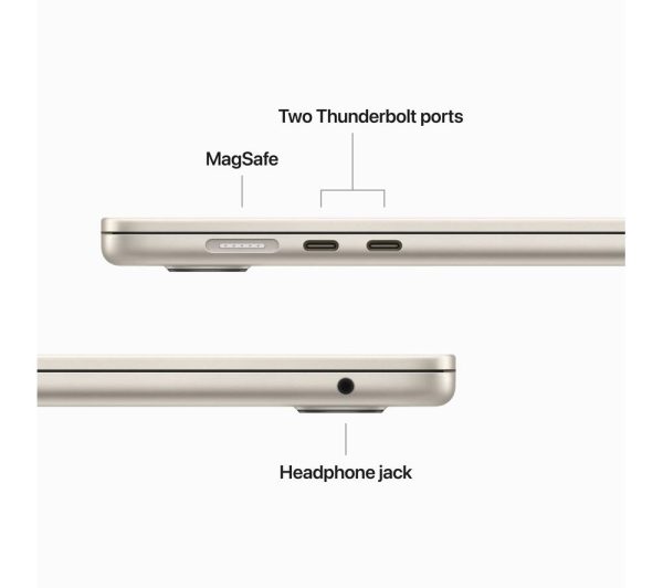 APPLE MacBook Air 15.3" (2023) - M2, 512 GB SSD, Starlight