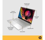 HP Pavilion 15-eh1507sa 15.6" Laptop - AMD Ryzen 5, 512 GB SSD, Natural Silver