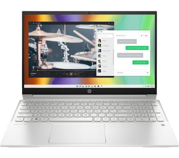 HP Pavilion 15-eh1507sa 15.6" Laptop - AMD Ryzen 5, 512 GB SSD, Natural Silver