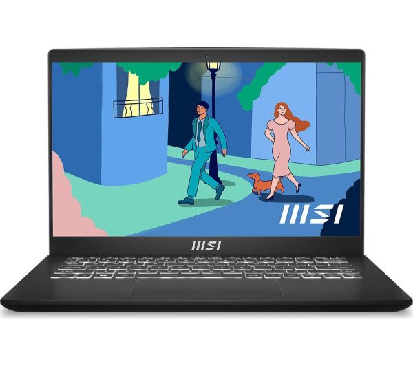MSI Modern 14 14" Laptop - AMD Ryzen 5, 512 GB SSD, Black