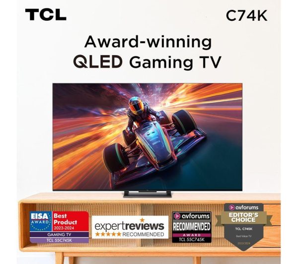 TCL 75C745K 75" Smart 4K Ultra HD HDR QLED TV
