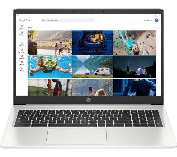 HP 15a-na0500sa 15.6" Chromebook - IntelÂ® PentiumÂ®, 128 GB eMMC, Silver