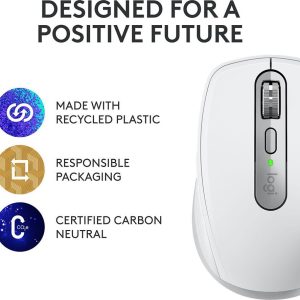 LOGITECH MX Anywhere 3S Wireless Darkfield Mouse - Pale Grey
