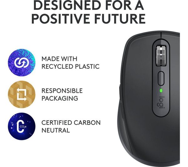 LOGITECH MX Anywhere 3S Wireless Darkfield Mouse - Graphite