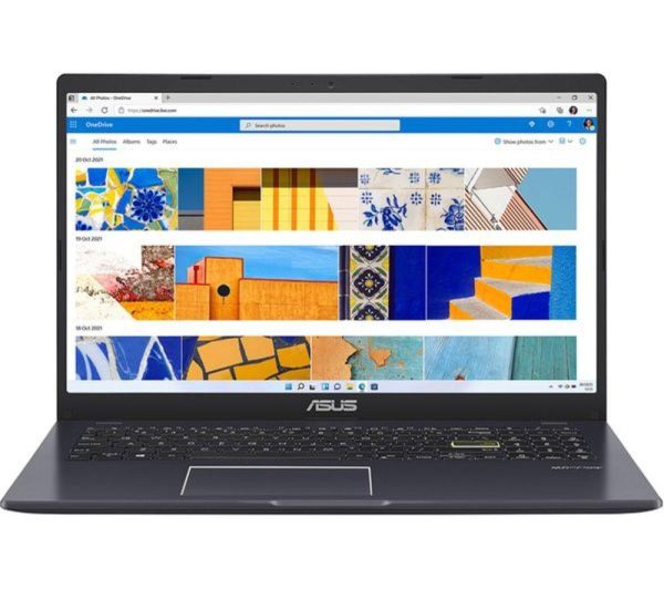 ASUS E510MA 15.6" Refurbished Laptop - IntelÂ® CeleronÂ®, 64 GB eMMC, Black (Very Good Condition)