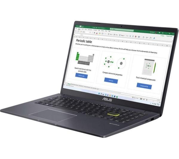 ASUS E510MA 15.6" Refurbished Laptop - IntelÂ® CeleronÂ®, 64 GB eMMC, Black (Very Good Condition)