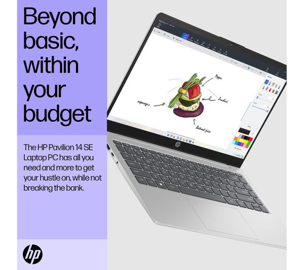 HP Pavilion SE 14-ep0520sa 14" Laptop - Intel® Core i7, 512 GB SSD, Silver
