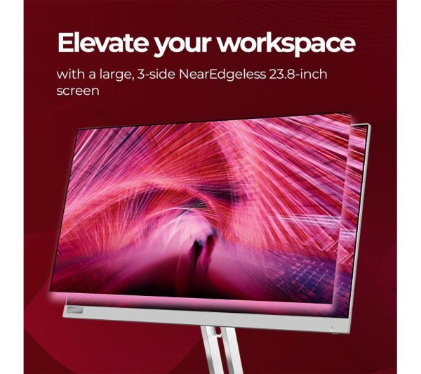 LENOVO L24e-40 Full HD 23.8" VA LCD Monitor - Grey