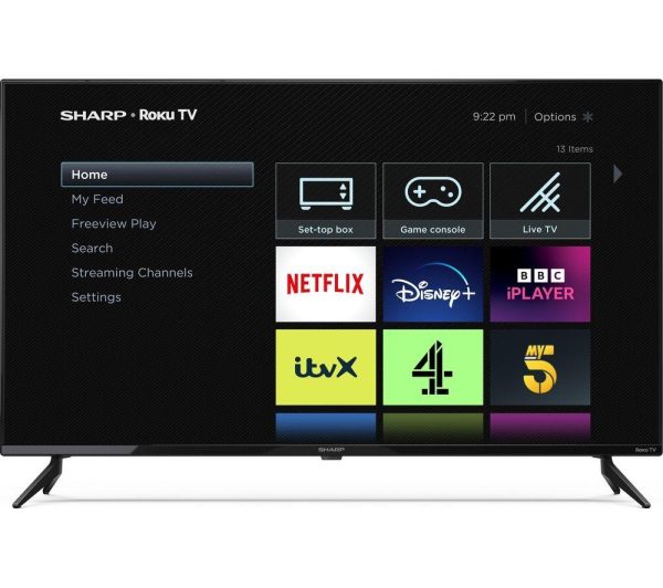SHARP 2T-C40FD7KF1FB 40" Smart Full HD HDR LED TV
