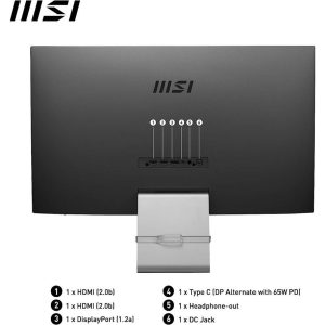 MSI Modern MD271UL 4K Ultra HD 27" IPS Monitor - Grey
