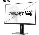 MSI PRO MP273QP Quad HD 27" IPS Monitor - Black