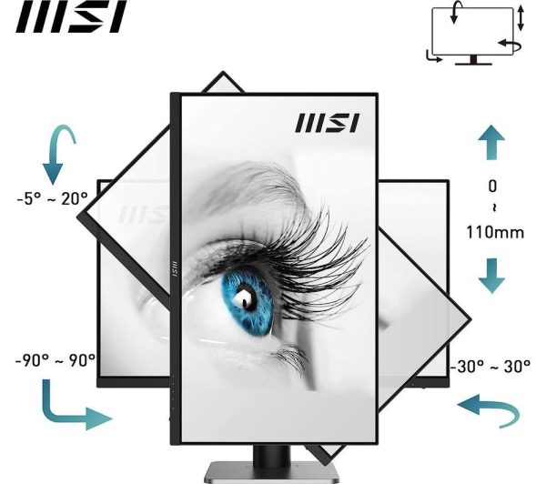 MSI PRO MP273QP Quad HD 27" IPS Monitor - Black