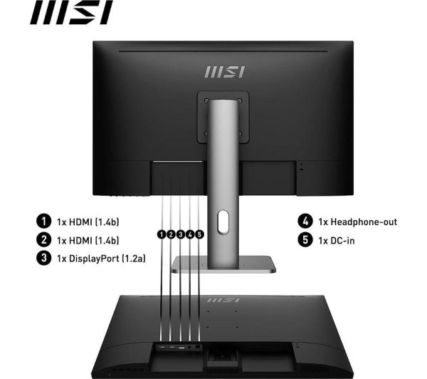MSI PRO MP273QP Quad HD 27" IPS Monitor - Black