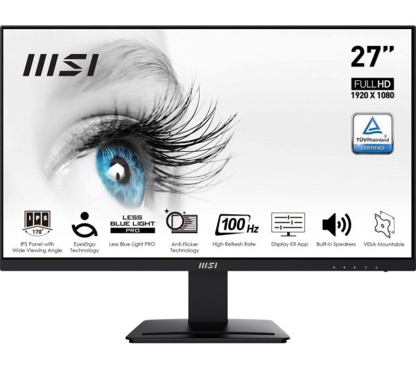 MSI PRO MP273A Full HD 27" IPS Monitor - Black