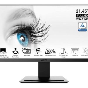 MSI PRO MP223 Full HD 21.45" VA Monitor - Black