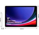 SAMSUNG Galaxy Tab S9 11" Tablet - 256 GB, Beige