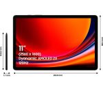 SAMSUNG Galaxy Tab S9 11" Tablet - 128 GB, Graphite