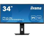 IIYAMA ProLite XUB3493WQSU-B5 Wide Quad HD 34" IPS LCD Monitor - Black