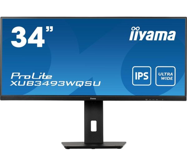IIYAMA ProLite XUB3493WQSU-B5 Wide Quad HD 34" IPS LCD Monitor - Black