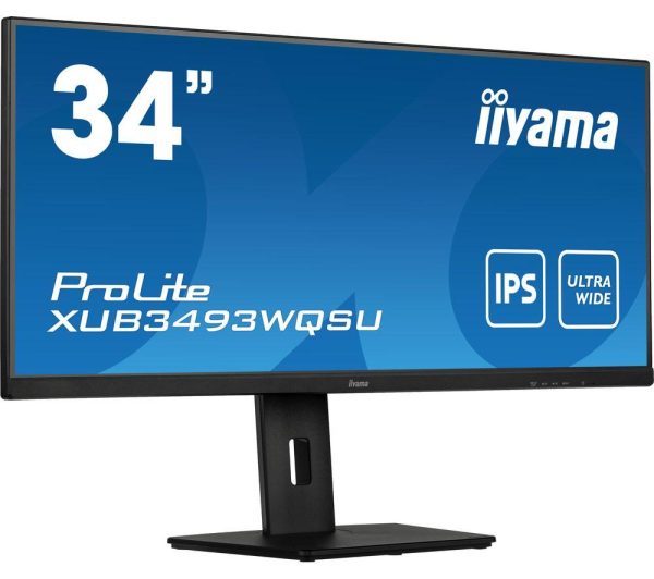 IIYAMA ProLite XUB3493WQSU-B5 Wide Quad HD 34" IPS LCD Monitor - Black