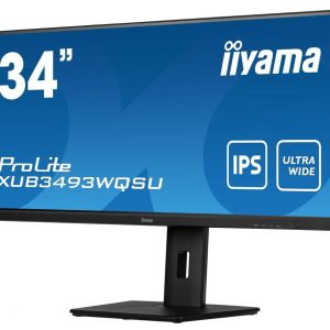 IIYAMA ProLite XUB3493WQSU-B5 Wide Quad HD 34" IPS LCD Monitor - Black