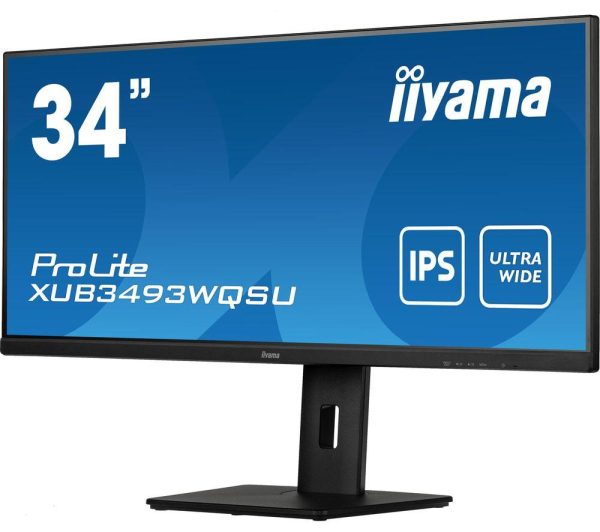 IIYAMA ProLite XUB3493WQSU-B5 Wide Quad HD 34" IPS LCD Monitor - Black