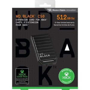 WD _BLACK C50 Expansion Card for Xbox Series X/S - 512 GB, Black