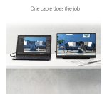 ASUS ZenScreen MB166C Full HD 15.6" IPS LED Portable Monitor - Black