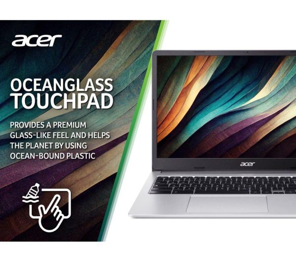 ACER 315 15.6" Chromebook - IntelÂ® CeleronÂ®, 128 GB eMMC, Silver