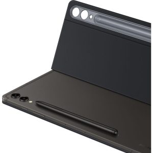SAMSUNG Galaxy Tab S9+ 12.4" Tablet (256 GB, Graphite) & Galaxy Tab S9+ Slim Book Cover Keyboard Case Bundle