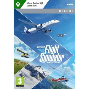 XBOX Microsoft Flight Simulator 40th Anniversary Deluxe Edition - Xbox Series X|S & PC, Download