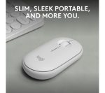 LOGITECH Pebble 2 M350S Wireless Optical Mouse - Offwhite