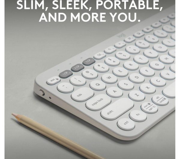 LOGITECH Signature Slim K950 Wireless Keyboard - White