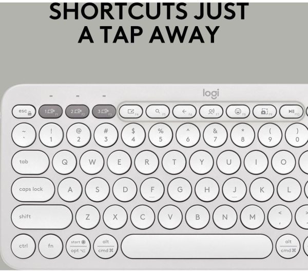 LOGITECH Signature Slim K950 Wireless Keyboard - White