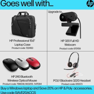 HP 15s-fq5505sa 15.6" Laptop - Intel® Core i7, 512 GB SSD, Silver