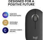 LOGITECH Pebble 2 M350S Wireless Optical Mouse - Graphite