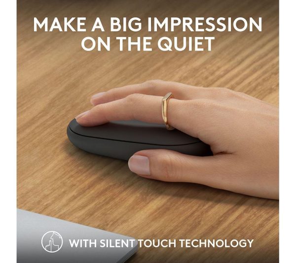 LOGITECH Pebble 2 M350S Wireless Optical Mouse - Graphite