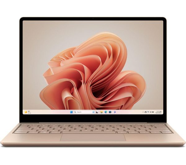 MICROSOFT 12.4" Surface Laptop Go 3 - Intel® Core i5, 256 GB SSD, Sandstone