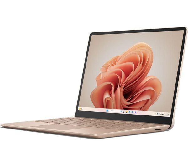 MICROSOFT 12.4" Surface Laptop Go 3 - Intel® Core i5, 256 GB SSD, Sandstone