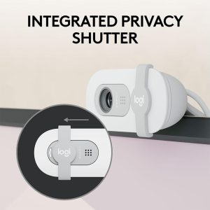 LOGITECH Brio 100 Full HD Webcam - White