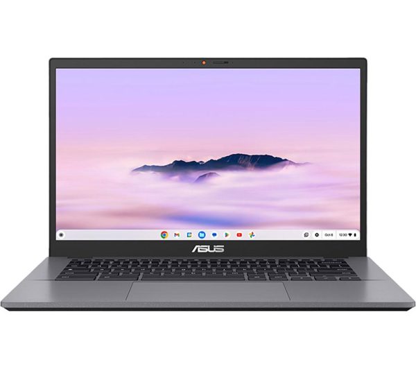 ASUS CX34 14" Chromebook Plus - Intel® Core i3, 256 GB UFS, Grey